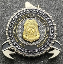 DSS Secretary Of State Protective Division Challenge Coin picture