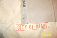 ILLINOIS CENTRAL RAILROAD HEADREST COVER & PILLOW CASE ICRR==CITY OF MIAMI== picture