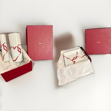 Entrelacés de Cartier Porcelain Collection  A Rare, Pristine 3 Piece Set picture