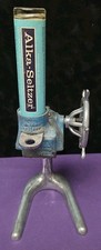 Vintage Alka-Seltzer Dispenser Grinder Advertising Soda Fountain Drug Store picture