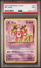 Mr. Mime 013/034 CLB Classic Collection Pokémon English Holo - PSA 9 MINT picture