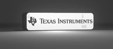 Texas Instruments Logo light box picture