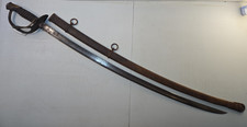 Ames Civil War Model 1860 Cavalry Sword Saber & Scabbard - 1865 picture