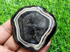 Outstanding Window Druzy Agate (207ct) Polished Oval Shape Jewelry for Making picture