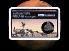 Amgala 001 Martian Meteorite: Certified Mars Rock Shergottite picture
