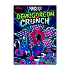Stranger Things Kellogg's Demogorgon Crunch Cereal Glow-In-The-Dark Box LE/1000 picture