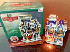 Vintage 2002 Lemax Coventry Cove Robin’s Toy Store Christmas village in box picture