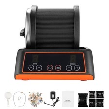 KFFKFF Rock Tumbler Kit, 2 lbs Stone Polishing Set, 4 Adjustable Speeds with 9- picture
