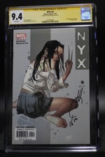 NYX (2003) #4 Signed By Joe Quesada 1st App Of Tatiana CGC SS 9.4 White Pages picture