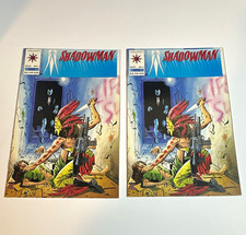 Valiant Shadowman #1 1992 Modern Age Color Single Issue Lot of 2 Shooter picture