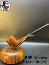 Vintage BBB Minerva Matt Billiard Tobacco Pipe picture