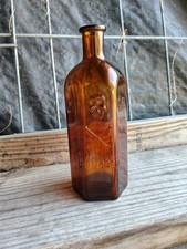 Vintage GIFT GIFTFLASCHE SKULL AND CROSS BONES poison Bottle Kh 16 picture