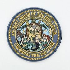Ancient Order of the Shellback PVC Patch, 3.5 inch, Hook and Loop picture