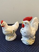 Vintage Salt And Pepper Shakers Japan  Chicken Rooster Hen picture