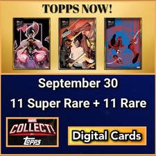 Topps Marvel Collect TOPPS NOW 2026 September 30 11 Super Rare + 11 Rare picture