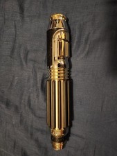 RETIRED Star Wars Galaxy Edge Mace Windu Legacy Lightsaber Hilt Gold picture