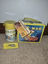 Vintage Original Authentic Pac Man Lunchbox New Never Used Nos picture