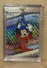 Topps 2025 Topps Chrome Disney Sorcerer's Apprentice Mickey #190 Parallel 93/101 picture