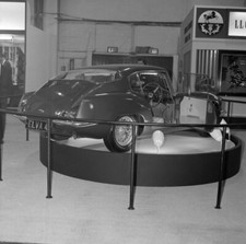 Elva Courier Mk IV model launch 1962 Motor Show Car Old Photo picture