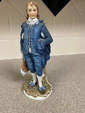 LEFTON CHINA BLUE BOY FIGURINE HAND-PAINTED #KW387 LIMITED EDITION 8