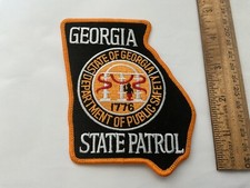 Georgia State Patrol collectable patch new full size, tracking and insured picture