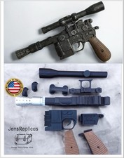 Luke Skywalker DL-44 Star Wars DL44 Kit Model Unassembled Cosplay Prop Replica picture