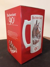 Budweiser 90th Anniversary Holiday Stein 2023 Christmas Edition - NEW MUG picture