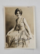 Mary Astor Portrait Actress Albin NY 1927 VTG Photo Printed Signature picture