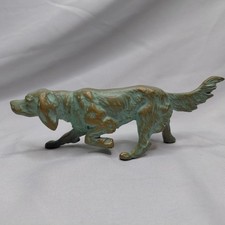 Antique Irish Setter Hunting Dog Pointer Sculpture 5.5