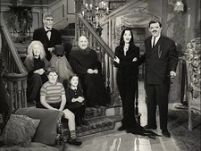The Addams  Family Cast Classic TV 4x6 Picture Celebrity Print picture