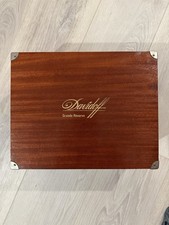 Davidoff Grande Réserve - Beautiful Wood Cigar Humidor - Used picture