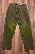 Canadian Army IECS Polar Fleece Sweatpants Reinforced Knees/Seat Size L picture