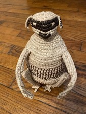 Vintage Papago Tahono O'odham Effigy Figural Basket (READ) picture