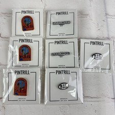 Lot of 7 Pintrill x Parajumpers PJS Pins picture