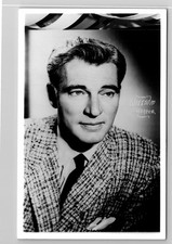 RPPC William Hopper Actor Portrait- Photo Postcard - Perry Mason Paul Drake picture