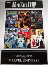 💥💀 PUNISHER OFFICIAL INDEX TO THE MARVEL UNIVERSE TPB Amazing Spider-Man 129 picture