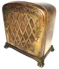 vintage KOLSTER K6 SHELF SPEAKER w/ BRASS CLAW FEET- Working @ 743 ohms picture