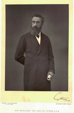 Edward Robert Bulwer-Lytton, 1st Earl of Lytton, Photo. Walery Vintage print,  picture