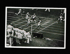 Reemtsma Sammelwerk Olympia 1936 - Tobacco Photo Card - Jesse Owens #31 Rookie picture