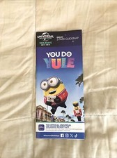 Universal Orlando Resort Last Printed Park Map EVER Minions Islands Of Adventure picture