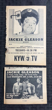 1958 THE JACKIE GLEASON SHOW 5x7.5