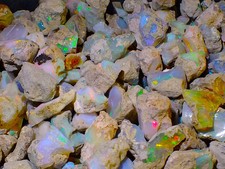 Dry Opal Rough Lot 20 Pieces Natural Ethiopian Welo Opal Raw AAA cut grade rough picture