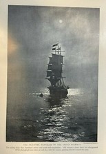 1907 Boats Ships Travel By Sea Ocean Liners Pleasure Boats illustrated picture