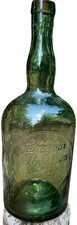 Antique French Cognac Pellisson Bottle [Crogmac Piellison Crognac Tiellison] picture