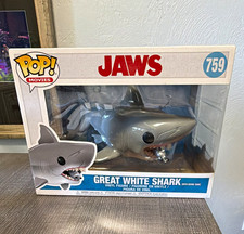 Funko Pop Movies Jaws Great White Shark w/ Diving Tank #759 Vinyl Figure picture