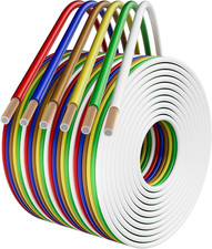 Enough Long 14 Gauge 50 Ft 6-Way Conductor Trailer Wiring Harness Bonded, Strand picture