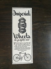 Vintage 1899 Imperial Bicycle Ames & Frost Company Chicago, IL Original Ad 1021 picture