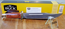 NIB BUCK KNIFE 120 BRS GENERAL 420HC BLADE BRASS TRIM COCOBOLA HANDLE SHEATH USA picture