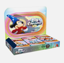 Topps Topps Chrome 2025 Disney Trading Cards 1 Sealed Hobby Box 72 Cards  picture