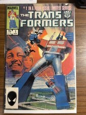The Transformers #1 Marvel Comics September 1984 2nd Printing picture